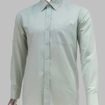Blue Mint Cotton Shirt